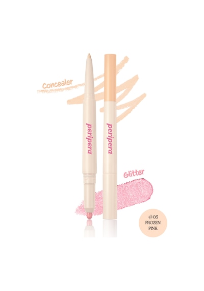 Peripera Sugar Twinkle Duo Eye Stick 05 Frozen Pink