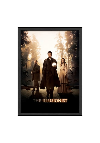 The Illusionist Siyah Ahşap Çerçeveli Poster, Dekoratif Film Duvar Tablosu