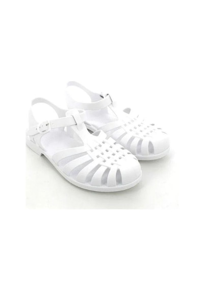 Meduse Sunmif Mat Blanc - Beyaz Kadın Sandalet-7988 Beyaz