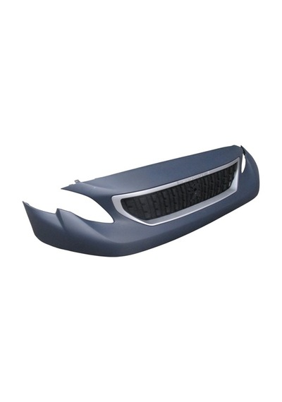 Peugeot Expert 17/23 Ön Üst Tampon Astarlı Panjurlu Komple/gümüş Gri Çıtalı Tw