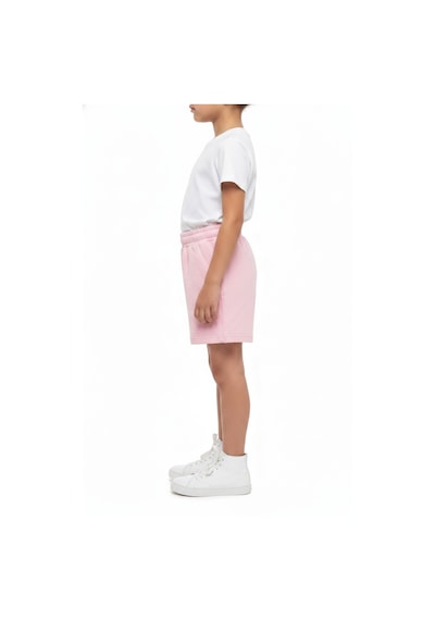 Toontoy Kids Toontoy Kız Çocuk Beli Lastikli Bağlamalı Cepli Şort 25054 Pembe