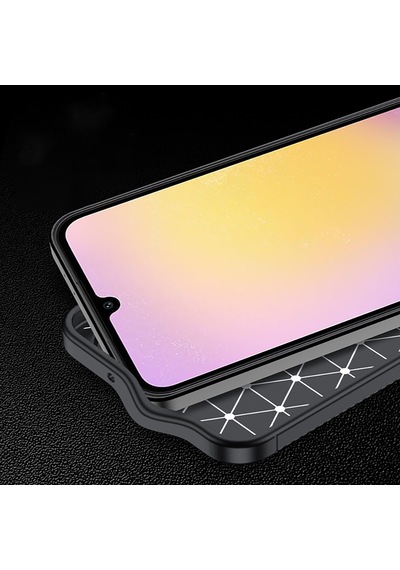 Samsung Galaxy Uyumlu A56 Kılıf Slim Fit Karbon Tasarım Silikon Kapak