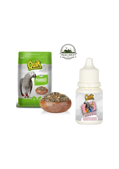 Quik Parrot & Multivitamin Set