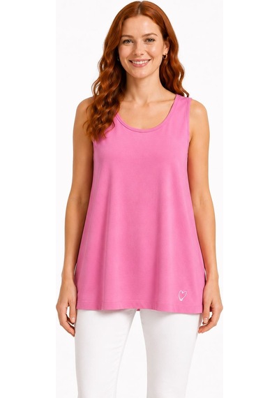 Neden Tekstil Kadın Basic Askılı Pembe Bluz