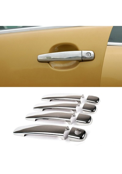 Citroen C3 Avantajlı Krom Set 2002-2009 Arası -4ürün- Paslanmaz Ç