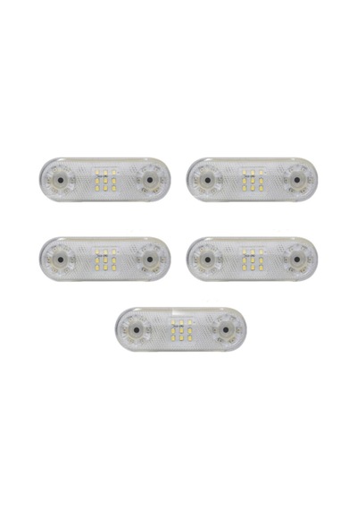 Ahmet Otomotiv 5 Adet 21 Led Beyaz Lamba 12v-24v Tır Kamyon Dorse Otobüs Minibüs Offroad