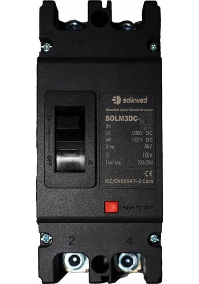 Solinved 315a 1000v 2 Kutuplu Dc Şalter - Solm3dc-315