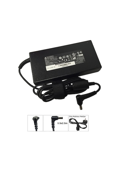 Teknikshop Toshiba Uyumlu A665-124 Adaptör Şarj Cihazı 120W Delta 19V/6.32A