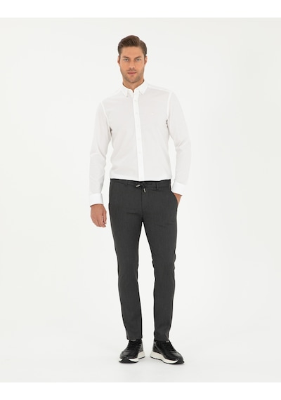 Pierre Cardin Erkek Beyaz Gömlek Desenli 50295909-vr013 Beyaz