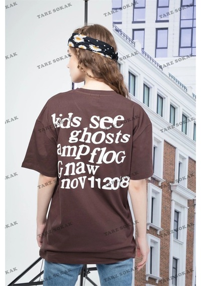 Tarzsokak Trustgod Kadıntshirt Beyaz