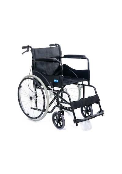 Comfort Plus Ky809 Özel Kumaş Manuel Tekerlekli Sandalye Siyah