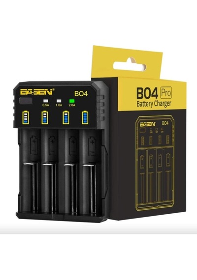 Basen Bo-4 Usb Pil Şarj Aleti