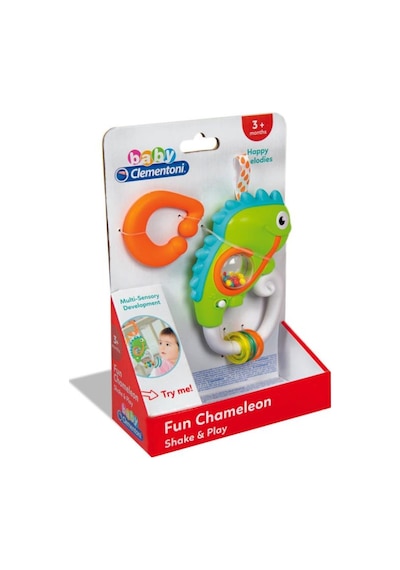 3 Ay Bukalemun Çıngırak 17332 Baby Clementoni