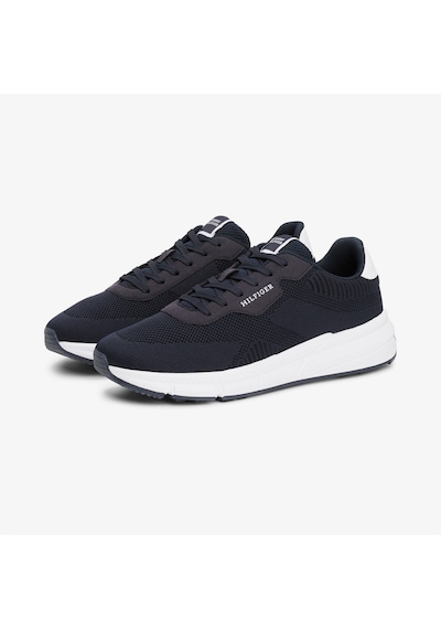 Tommy Hilfiger Lightweight Knit Rwb Erkek Lacivert Sneaker Fm0fm05423 Lacivert