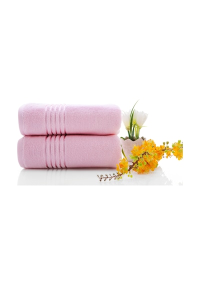 Özdilek 2 Adet Belda El Yüz Havlusu Pembe
