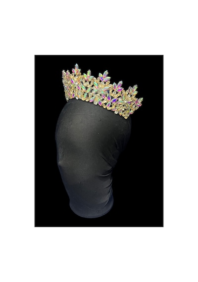 Golden Night Crown-gelin,kına,nişan,söz,after,bride,party Taç Çok Renkli - 889679471 Çok Renkli