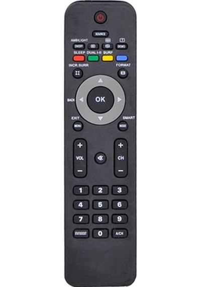 König Philips Uyumlu Tüm Modeller için Rm-670 Lcd Led Tv Kumanda