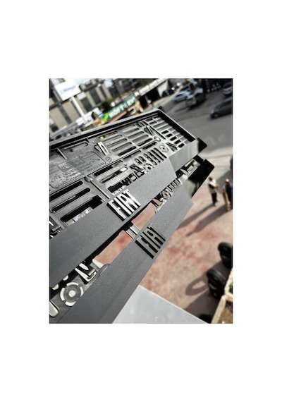 Yeni Fiat Logolu Mat Pleksi Plakalık - 784761899