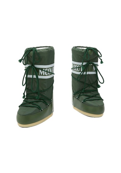 G016 Forest Green Bot Kar Kadın 80d1400440 Moon Boot Icon Nylon 35-41 Yeşil