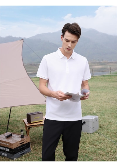 New Performance Premium Polo T-shirt %55,5 Polyester %40,9 Pamuk %3,6 Dut İpeği Beyaz