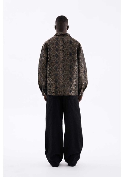 Oversize Jacket Kahverengi