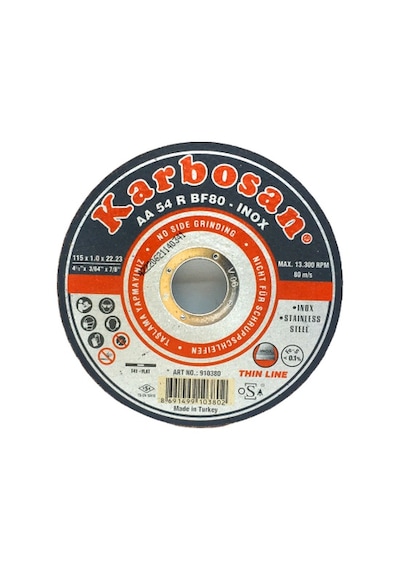 İnox Metal Kesici Disk 115mmx1.0x22