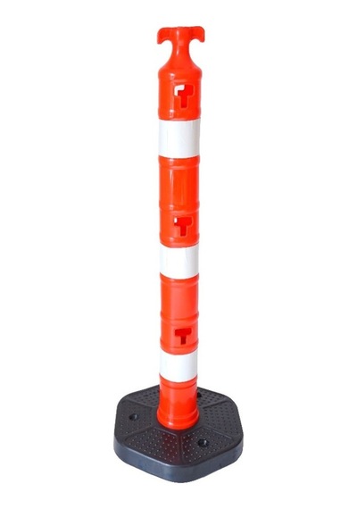 İleri Trafik Kauçuk Ağırlıklı Plastik Yol Dikmesi 534231282 110 x 1200 MM