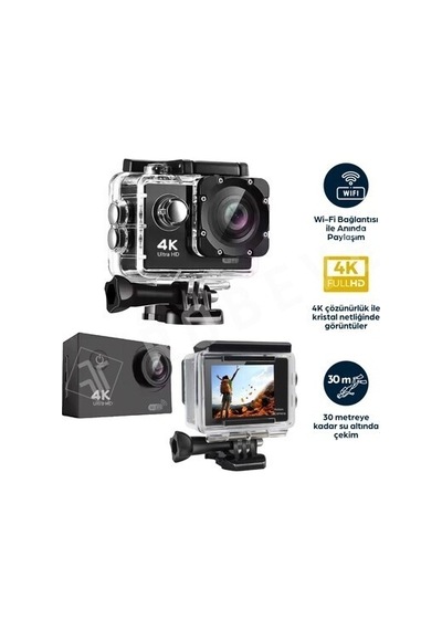 Leerfeı Aksiyon Kamerası Lüx 4k