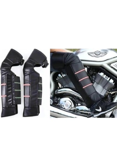 Bike Sky Motorsiklet Diz ve Bacak Koruma Siyah