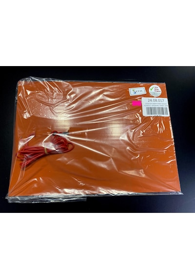 Sern Açık Büfe Silikon 25x35cm Yapışkanlı Termikli Isıtıcı Rezistans 1000w 230v