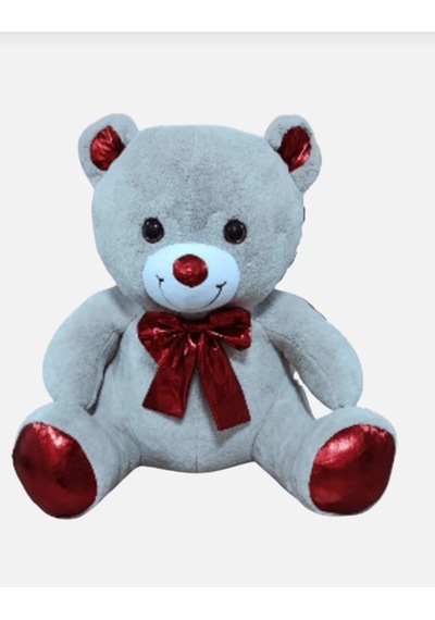 Peluş Ayı Papyonlu Ayıcık Açık Bej