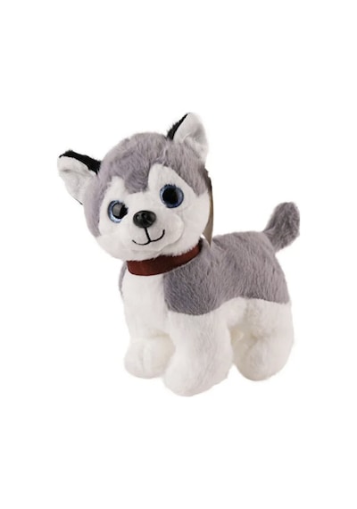 Sesli Peluş Köpek - 2309033 - Gri Gri