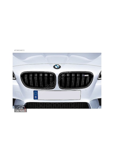 Bmw F10 M5 Piano Black Çift Tırnak Ön Böbrek Panjur