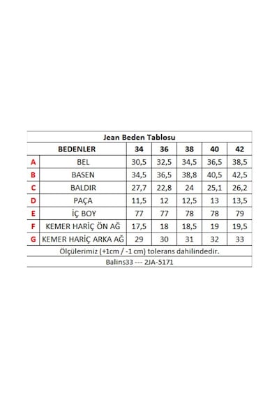 Kadın Kot Pantolon Koyu Mavi 2ja/5171.koyu Mavi Koyu Mavi