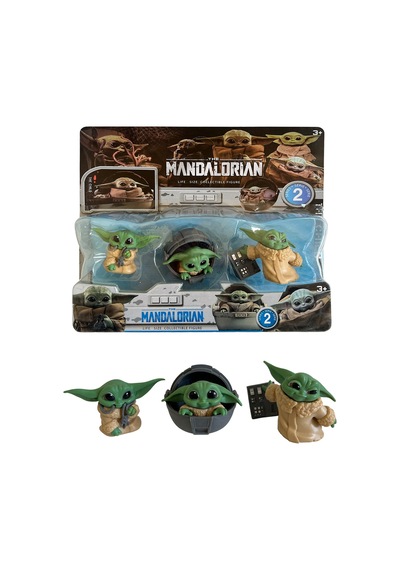 Star Wars Baby Yoda Grogu Yıldız Savaşları Figür Oyuncak Seti 3'lü