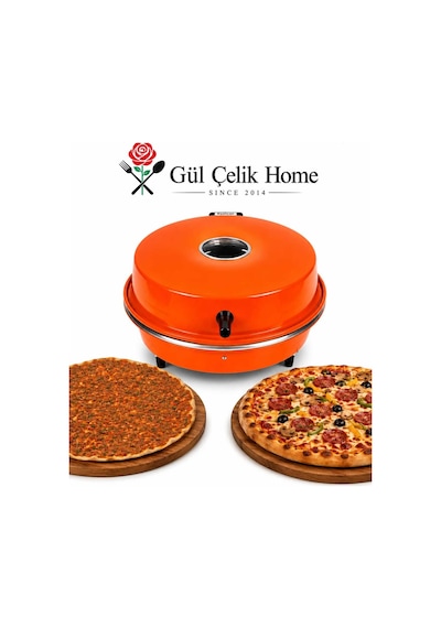 Gül Mutfak Pizza Lahmacun 50 CM Elektrikli Ekmek Tandırı