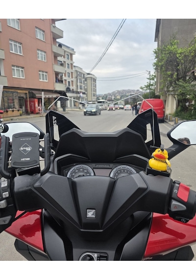 Motocam Honda Forza 250 Ön Cam 2021-2026 Model 43cm Şeffaf Renkli 4mm