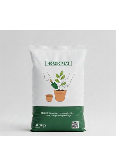 İthal Torf+organik Gübre+perlit Karışımı Nordic Peat 40 Litre İç&dıs Mekan Toprak 1