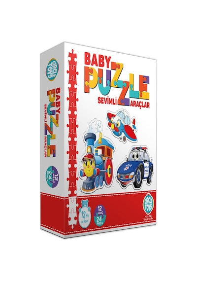 Baby Puzzle Sevimli Araçlar