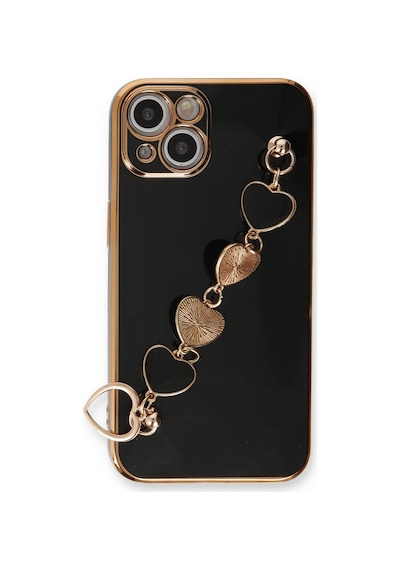 İphone 14 Kılıf Esila Silikon - Siyah Renk