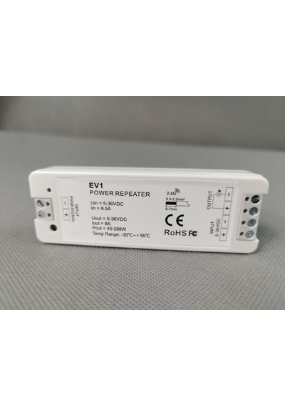 Ev-1 - Led Amplifikatör 12v 5v 24v 36v Dc 1ch Tek Renkli Led