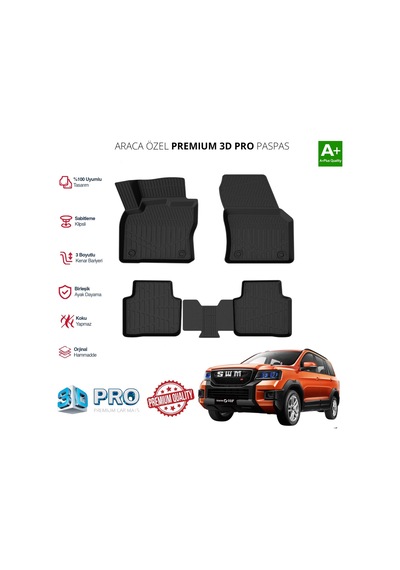 Swm G03 Araca Özel 3d Paspas 2023 2024 2025 2026