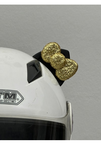 Motor & Motosiklet Gold Fiyonklu Siyah Kedi Kulak Kask Dış Aksesuarı Diğer