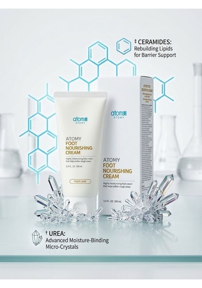 Atomy Foot Nourishing Cream - Üre Ve Seramid Destekli Topuk Çatlağı Ve Sertleşmiş Deri Karşıtı Ayak