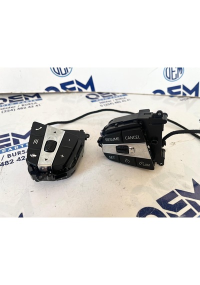 Bmw Direksiyon Kontrol Düğmesi G20-g21-g05-g29-g15 Krom