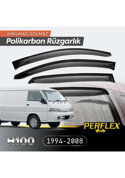 Hyundai H100 Minibüs 1994-2008 Cam Rüzgarlığı V2 Düz - 9055311164690rx8