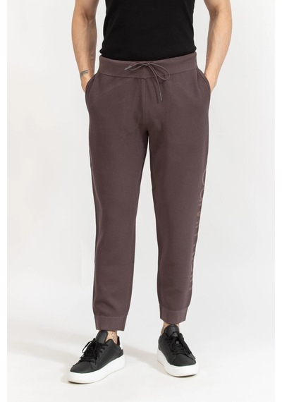 Calvin Klein Pw - Sweater Pant, Ba4 Erkek Kahverengi Eşofman Altı
