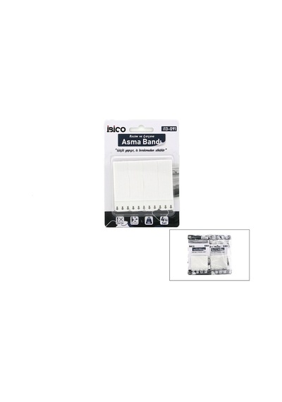İbico İ13-091 Resim Ve Çerçeve Asma Bandı 4'lü Set 7kg Taşıma - 24'li Paket