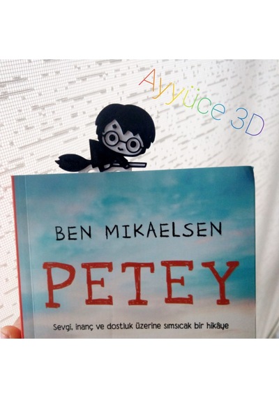 Ayyüce 3d, Harry Potter Figürlü Süpürgeli Uçan Kitap Ayracı