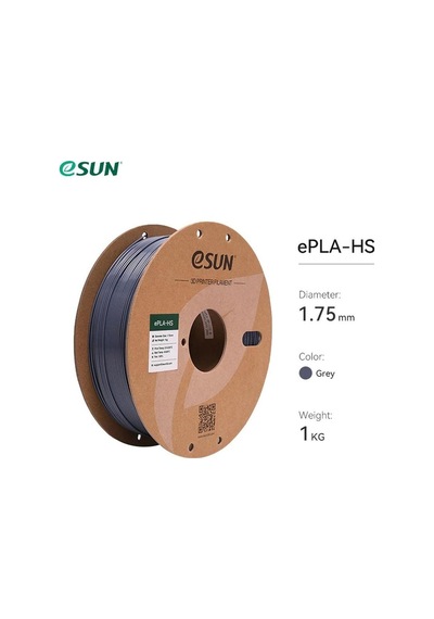 Esun Pla-hs Yüksek Hızlı Pla Filament Gri